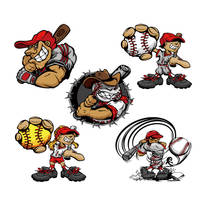 Iron on Baseball player Patches For Clothes DIY T-shirt Jeans Applique Heat Transfer Washable Stickers Thermal Press 2024 - buy cheap