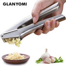 Garlic Press 304 Stainless Steel, Garlic Mincer Tool with Square Hole - Rust Proof, Professional Garlic Crusher, Kitchen Tools 2024 - buy cheap