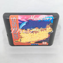 Aladdin eu/jap carcaça para cartão de jogo de 16 bits para sistema genesis para sega mega drive 2024 - compre barato