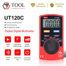 UNI-T UT120C Auto Range Multitester Portable Digital Multimeter Pocket Size Auto Range AC/DC Voltmeter Ammeter 2024 - buy cheap