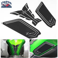 Almohadilla antideslizante para tanque de motocicleta, pegatina protectora lateral de Gas para agarre de tracción, 3M, para Kawasaki Z900 Z, 900, 2017, 2018, 2019, 2020 2024 - compra barato