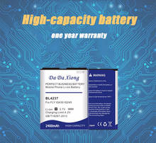 Da Da Xiong 2400mAh BL4237 Battery for FLY IQ245 IQ246 IQ430 For Wiko OZZY / Explay N1 Phone battery 2024 - buy cheap