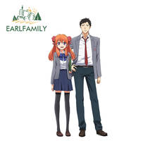 Earlfamily 13cm x 6.7cm para nozaki-kun gekkan shoujo anime decalque bonito adesivo de carro protetor solar à prova dwaterproof água tronco carro estilo 2024 - compre barato