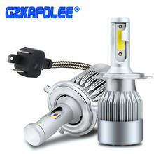 GZKAFOLEE 2PCS HB3 LED 5202 9003 9004 9005 9006 9007 9008 9012 Auto C6 Car Headlight Bulb Car Styling 6500K 8000K auto fog light 2024 - buy cheap