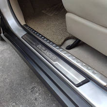 Car Accessories Styling For Mitsubishi Outlander Door Sill Stainless Steel Protector Scuff Plate Cover Auto Sticker 2013 2016 2024 - buy cheap