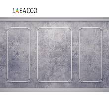 Laeacco-fondo fotográfico para estudio fotográfico, papel de pared de cemento Vintage, Chic, patrón de decoración de fiesta 2024 - compra barato