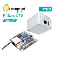 Orange Pi Zero LTS 512MB+Protective White Case ,H2+Quad Core Open-Source Mini Single Board Set 2024 - buy cheap