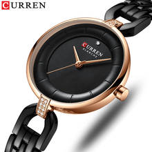 CURREN Women Quartz Watches Female Top Fashion Luxury Brand Watch Ladies Simple Stainless Steel Mesh Belt Wrist Watches 9052 2024 - buy cheap