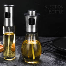 Olive Oil Sprayer Dispenser For Bbq/Cooking/Vinegar Glass Bottle With Leak-Proof, Spice Drops Jar Seasoning Kitchen Tools 2024 - buy cheap