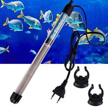 Aquarium Fish Tank Automatic Water Heater 25W/100W/200W Adjustable Temperature Hermostat Heating Rod with 2 Suction Cups EU Plug 2024 - buy cheap