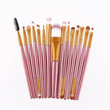 15Pcs Makeup Brushes Set Kits Eyelash Lip Foundation Powder Eye Shadow Brow Eyeliner Cosmetic Make Up Brush Beauty Tool 2024 - buy cheap