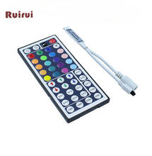 Controlador remoto 20 piezas DC12V Mini RF 44Key RGB LED IR para tira de luz 3528 o 5050 2024 - compra barato