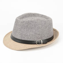 2020 Женская и мужская летняя Панама, Соломенная пляжная шляпа для мужчин, джазовая шляпа, ковбойская фетровая шляпа, Гангстерская шляпа, шляпа 2024 - купить недорого
