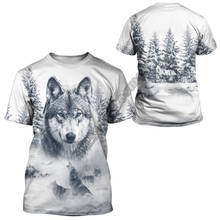 PLstar Cosmos Wolf Snow 3D Printed t-shirt Harajuku Streetwear T shirts Funny Men For Women Short Sleeve 12 2024 - buy cheap