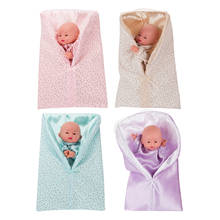 Bebê recém-nascido boneca swaddling roupas crianças imaginativo talkative mão fantoches brinquedo 2024 - compre barato