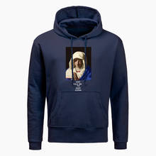 Sudadera con capucha de la Virgen María para hombre, ropa deportiva de moda de lana Harajuku, para Otoño e Invierno 2024 - compra barato
