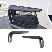 OLOTDI Carbon Fiber Front Bumper Canards Front Pieces Splitters for BMW 5 Series G30 M-Tech Car Styling 2024 - buy cheap