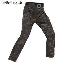 S-5XL Tactical Camouflage Pants Men Military Casual Combat Cargo Pants Army Waterproof Ripstop Multi Pockets Trousers Plus Size 2024 - buy cheap