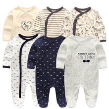 Baby Boy Rompers Infantil Roupa Newborn Girls Clothes Soft Cotton Pajamas Overalls Long Sheeve Baby Rompers Baby Infant Clothing 2024 - buy cheap