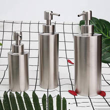 250ml 350ml 550ml Kitchen Soap Dispenser for Detergent Lotion Pump Bottle Bathroom Round Shampoo Foam Dispensers Stainless Steel 2024 - buy cheap
