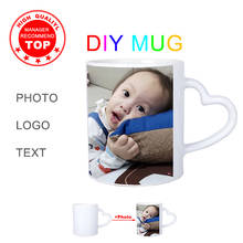 DIY Photo Mug White ceramic cup Coffee Mugs Milk Cup Gift Print Picture Drinkware custom your photo on Tea cup 2024 - buy cheap