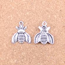 90pcs Charms bee 21x18mm Antique Pendants,Vintage Tibetan Silver Jewelry,DIY for bracelet necklace 2024 - buy cheap