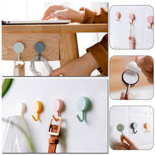 10pcs Solid Color Free Punching Door Without Trace Nail Small Hook Clothes Hook Mounted Wall Hook Wall Hooks Decorative 2024 - buy cheap