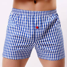 Cuecas boxer masculinas, cueca boxer de algodão para homens, sexy wfk03 2024 - compre barato