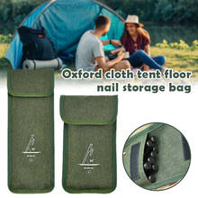 Оксфордские тканевые сумки для хранения ногтей для кемпинга палатки тенты и уличные небольшие аксессуары XR-Hot 2024 - купить недорого