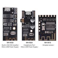 Módulo MP3 decodificador de Audio HIFI estéreo, Bluetooth, MH-MX8, agujero de fidelidad, receptor Lautsprecher, Kit DIY, M18, M28, M38, 1 ud. 2024 - compra barato