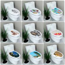 32*39cm Toilet-Stool Sticker WC Pedestal Pan Cover Sticker Toilet Stool Commode Sticker home decor Bathroom Decor, 1pcs 2024 - buy cheap
