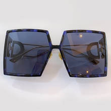 2020 Oversized Square Sunglasses Women Vintage Luxury Brand Big Shades Female Sun Glasses Oculos UV400 2024 - buy cheap