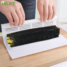 Kitchen Accessories DIY Sushi Roller Maker Seaweed Nori Sushi Curtain Mold Non-stick Plastic Sushi Rolling mat Cooking tools 2024 - buy cheap