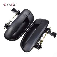 ISANCE Outside Exterior Door Handle Black Rear Left & Right 8266025000 , 8365022000 For 2000-2006 Hyundai Accent (DHHY102RLRR) 2024 - buy cheap