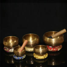 Handmade Buddhist Bowl Pure Copper Yoga Meditation Singing Bowl Sound Therapy Meditation Bowl Ritual Buddha Sound Bowl 2024 - buy cheap