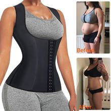 Women Waist Trainer Cortse Slimming Vest Cincher Steel Boned Body Shaper Tummy Fat Burner Shapewear Corset Waist Shaper 2024 - buy cheap