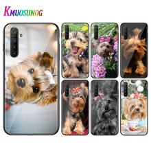 Funda de teléfono para OPPO A5, A9, 2020, F7, Yorkshire Terrier, perro, OPPO Reno 2, Z, 2Z, 2F, 3, 4 Pro, 5G, color negro brillante 2024 - compra barato