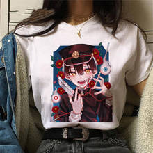 Camiseta japonesa de anime hanako, camiseta feminina engraçada com estampa de desenho animado 2024 - compre barato