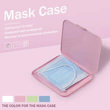 Mask Holder Saves Masks mask box Portable Face Masks Storage Bag Pollution Prevention Not Including Face Mask boite a masque c1 2024 - buy cheap