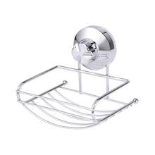 Stainless Steel Soap Dish Holder Wall-Mounted Drain Hollow Soap Box Strong Suction Soap Dish For Home Bathroom Accessories 2024 - buy cheap