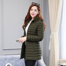 Autumn Winter Jacket Women Plus Size Parka Light Wadded Long Coat Korean Padded Parkas Abrigos Mujer Invierno 2020 KJ616 2024 - buy cheap