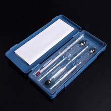 3 Pcs 0-100% Hydrometer Alcoholmeter Tester Set Alcohol Meter + Thermometer 2024 - купить недорого