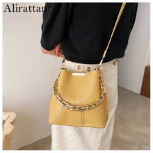 Large-Capacity Metal Chain Design PU Leather Crossbody Bags For Women 2022 Summer New Fashion Brand Ladies Handbag Shoulder Bag 2024 - buy cheap