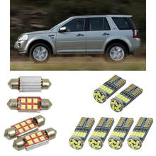 Luz automotiva interna de led, para land rover freelander 2 l359, lâmpadas off road, para luz da placa, 8 peças 2024 - compre barato