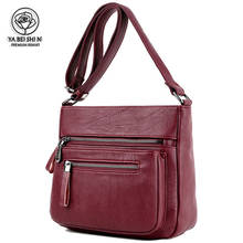 2020 Hot Women Handbags Famous Brands Women Shoulder Crossbody Bag High Quality Leather Women Bag Handbags Lady Messenger Bag 2024 - buy cheap