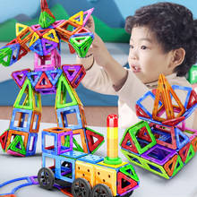 Magnetic Toys for Boys Children Big Size Designer Magnet Building Blocks Construction Set Magnetic Bircks DIY Gifts Toys Kids 2024 - buy cheap