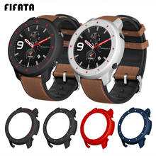 FIFATA PC Protector Cover For Xiaomi Huami Amazfit Gtr 47mm Watch Protect Case Full Screen Protector Frame Shell Accessories 2024 - buy cheap