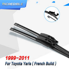 Невероятные щетки стеклоочистителя для Toyota Yaris French, модель 1999-2011 2024 - купить недорого