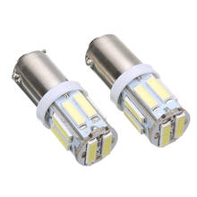 2pcs 1156 7020 BA9S White LED 6000K Car Tail Bulb Brake Lights 12V Auto Reverse Lamp Daytime Running Signal Light 2024 - buy cheap