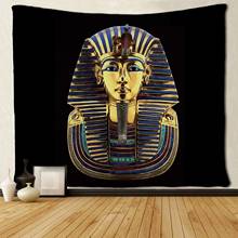 King фараона Тутанхамона Египет тута Египетский гобелен настенный гобелен хиппи, художественные украшения для дома 2024 - купить недорого